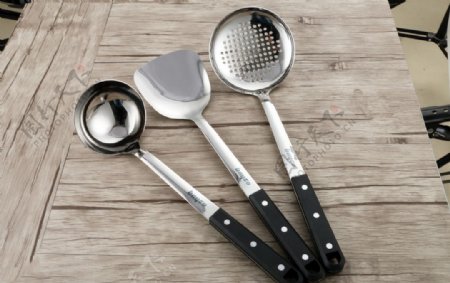 厨具烹饪工具勺铲不锈钢