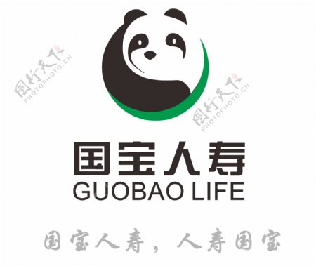 国宝熊猫人寿logo