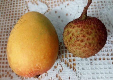 芒果和桂味荔枝比较