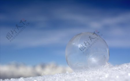 冰冻气泡