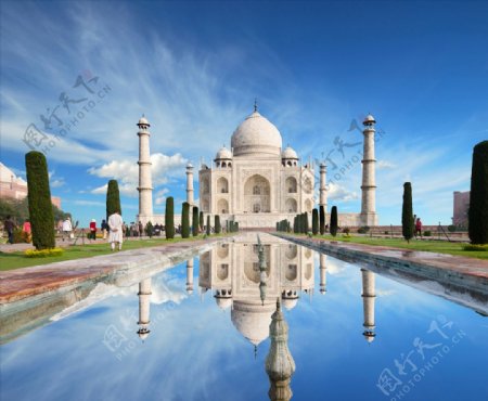 印度泰姬陵建筑