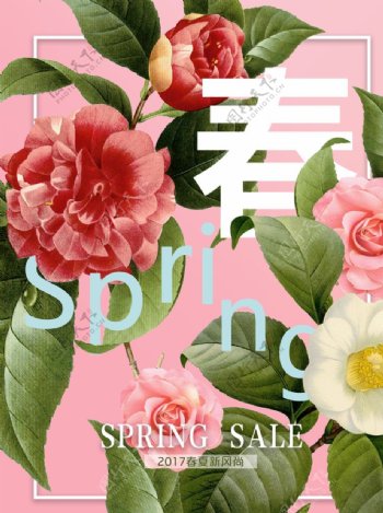 春季新品海报