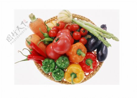 新鲜有机蔬菜png元素