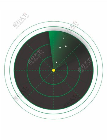 电雷达扫描仪通讯图标icon