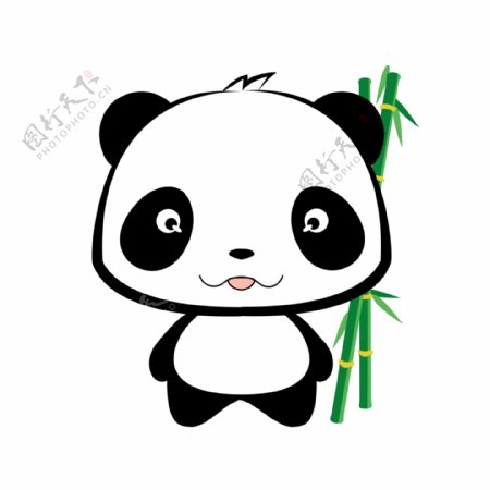 熊猫竹子表情包表情设计