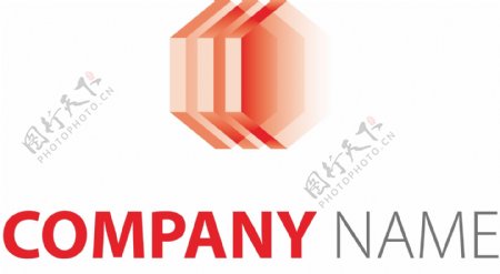 红色空间科技logo设计