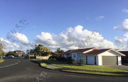 新西兰小镇风景