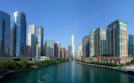 芝加哥高楼建筑