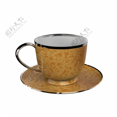 杯子咖啡杯陶瓷杯免抠素材