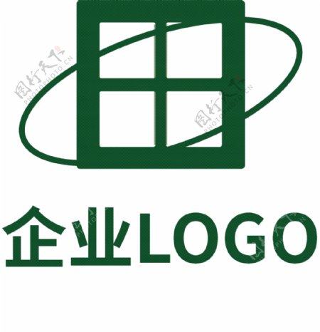 企业农业绿色LOGO设计