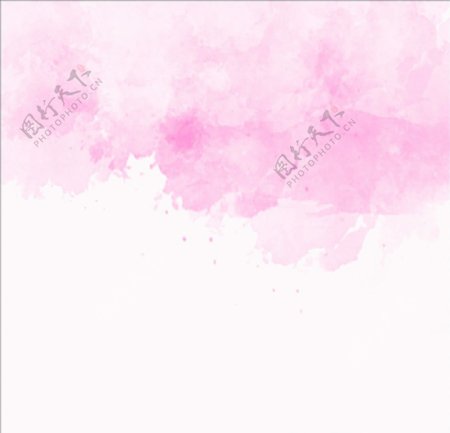 粉色水彩海报设计背景