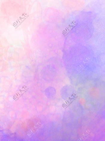 简约水彩纹理背景粉紫色