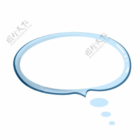 聊天对话对话框气泡