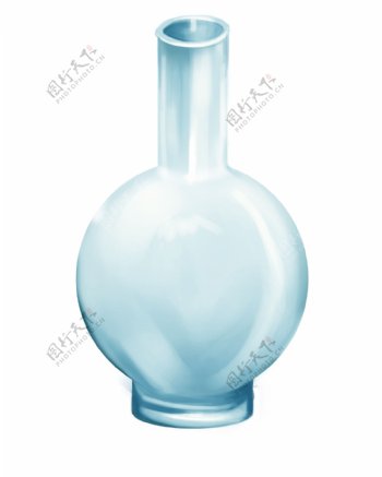 精致的玻璃花瓶插图
