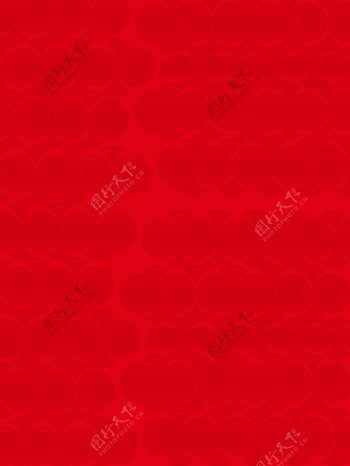 中国风红色花纹广告背景