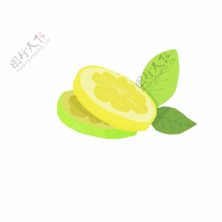 柠檬片黄