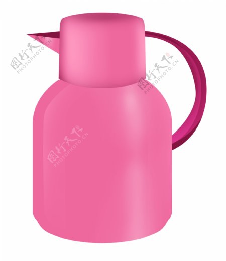 粉色热水壶生活