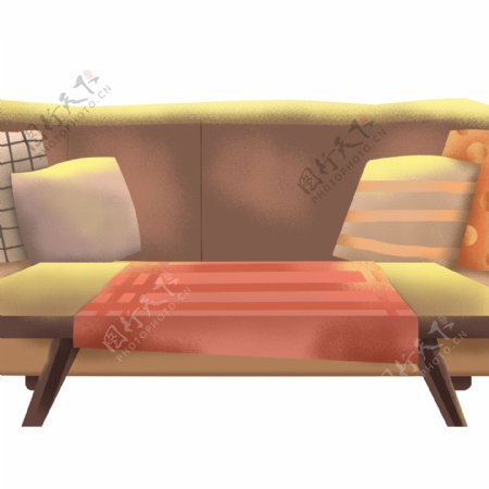 家具客厅沙发元素