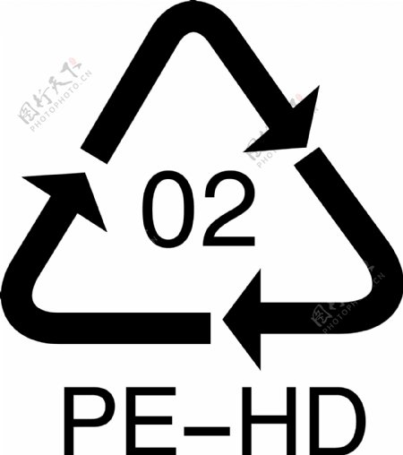 PEHD回收标志