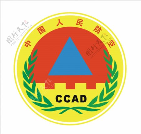 中国人民防空logo