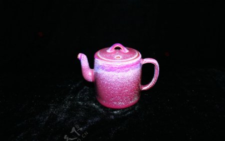 钧瓷瓷器茶壶茶具
