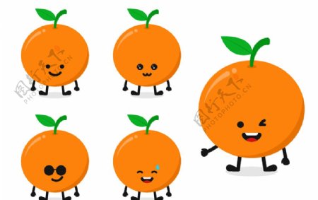 橘子表情