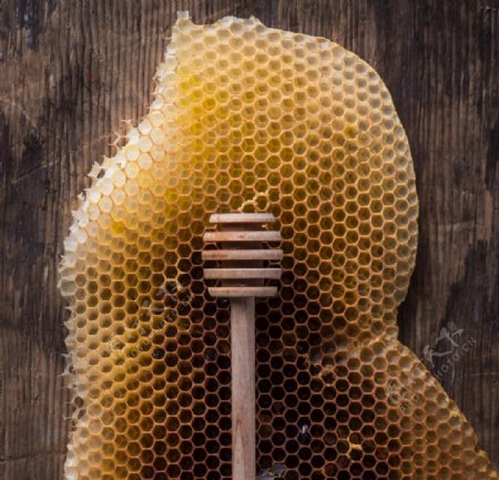 蜂蜡蜂窝蜂蜜搅拌棒