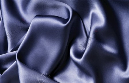 布纹紫灰色绸布