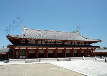 日本建筑大殿
