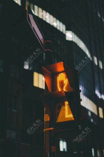 红绿灯交通灯信号灯指示灯
