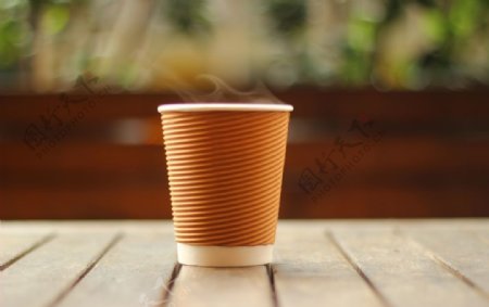咖啡杯纸杯纸纹一次性杯子样机