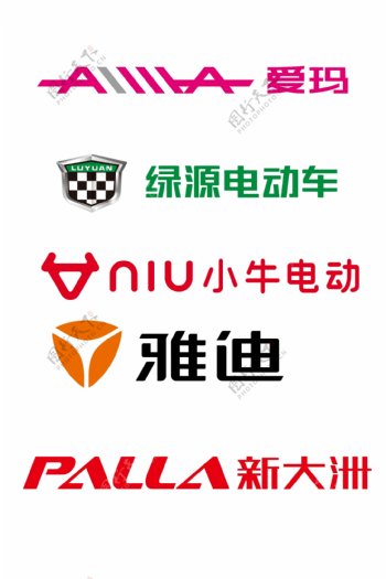电动车品牌logo