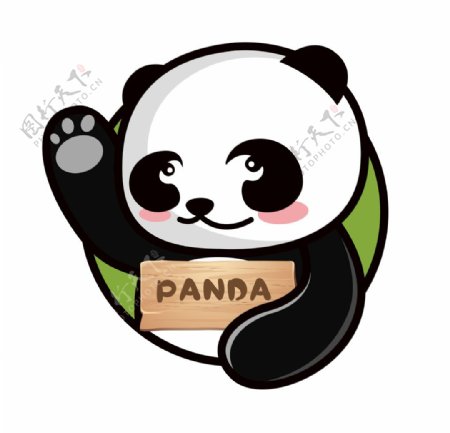 熊猫图标logo