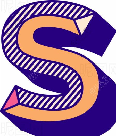 字母S