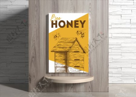 蜂蜜海报