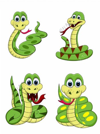 卡通蛇