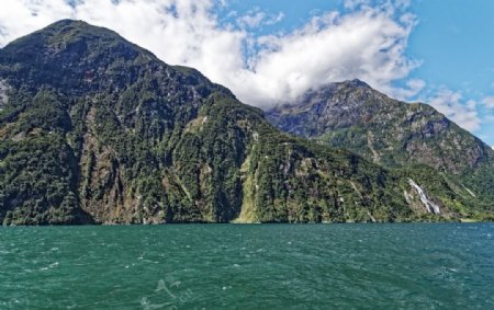 高峡平湖美景图片
