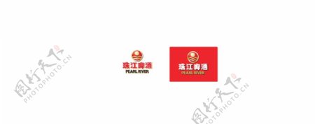 珠江啤酒logo标志图片