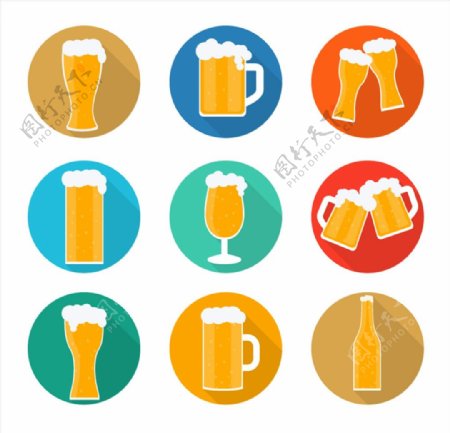 美味啤酒图标图片