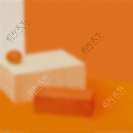 几何类橙色背景图片