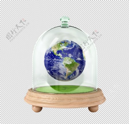 环境环保玻璃瓶背景海报素材图片