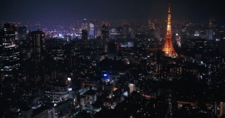 漂亮的城市夜景图片