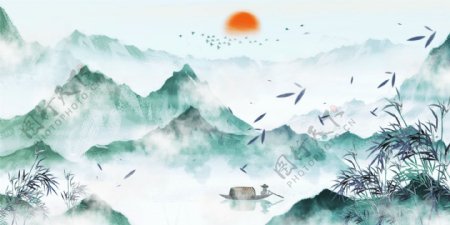 中国风背景图片