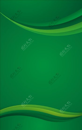 绿色简约展板背景图片