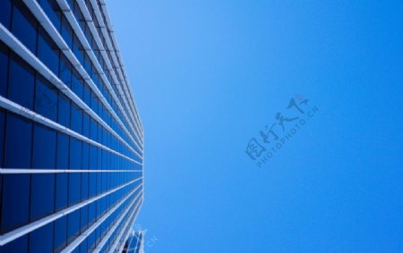 蓝色天空阳光建造企业图片