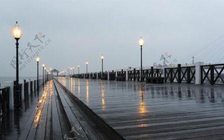 码头风景图片