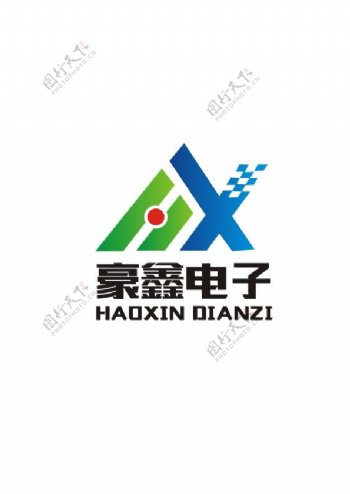 电子公司logo设计图片