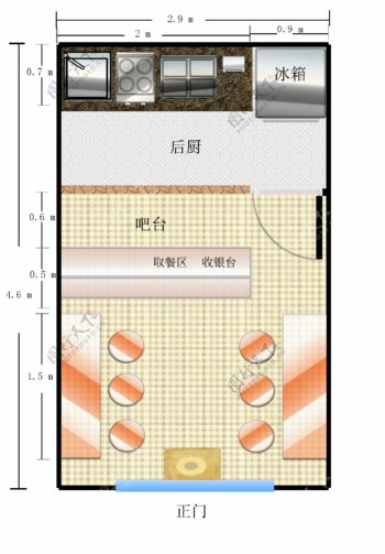 店面设计平面图