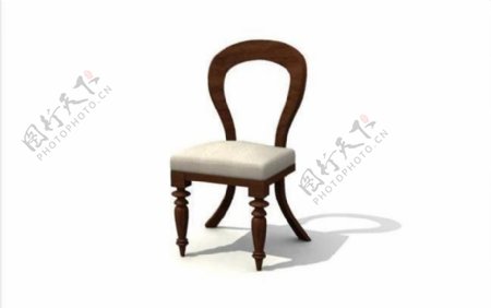 欧式家具椅子0443D模型