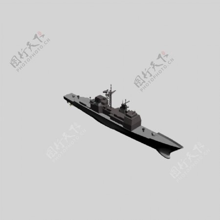 船3D模型3